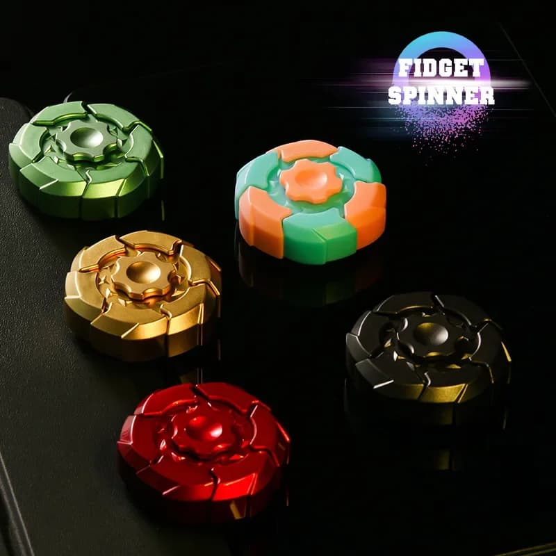 Creativo Mech Luminoso Agitarsi Giocattoli Per I Bambini Mano Spinner Sollievo dallo stress Giocattoli Sensoriali Per Adulti Fidget Spinner Giroscopio Giocattolo Per Bambini Regalo