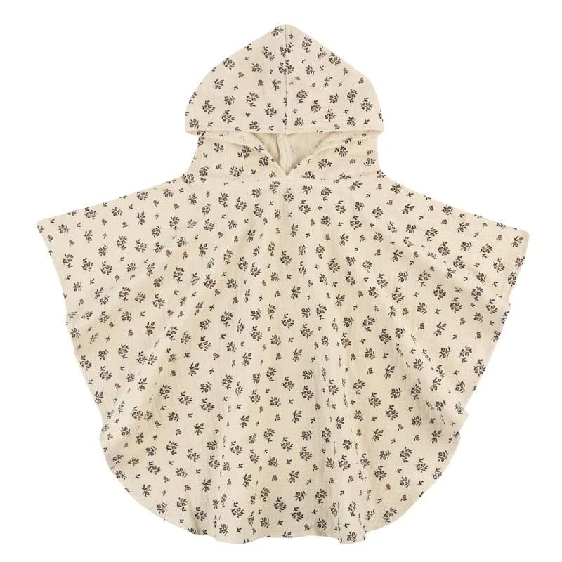 R66D Toddlers Hooded Bathrobe Skin Friendly Baby Bath Towel Bathrobe Infant Essential