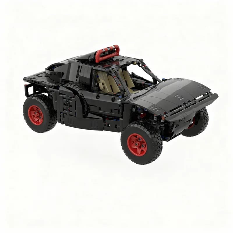 Set di Costruzioni Tecniche MOC Audiee RS Q E Tron Buwizz da 1173 Pezzi, Giocattolo Creativo Fai-da-Te, Idea Regalo di Natale