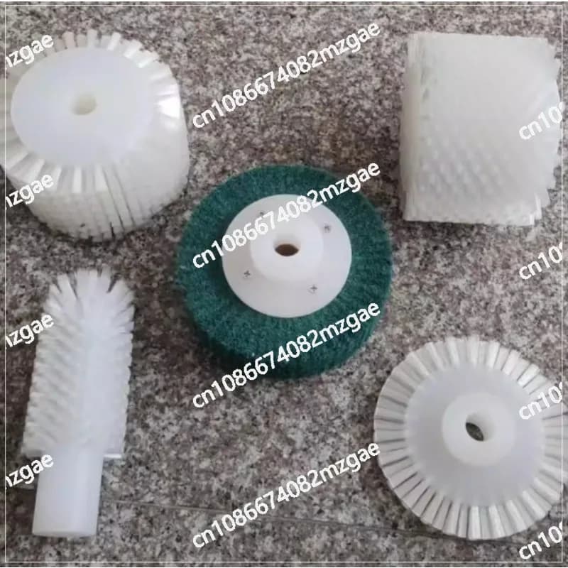 Industrial shoe washing robot manipulation nylon roller brush electric cleaning device for shoe washing