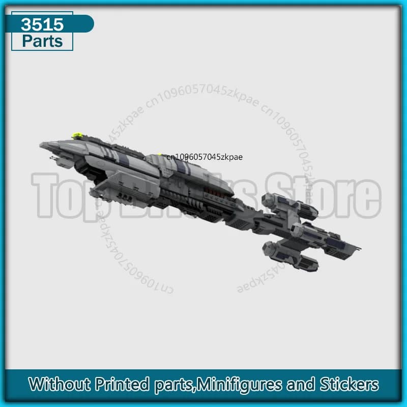 Space Starfighter UCS MOC Building Block Modello educativo creativo Set di mattoni Assemblaggio fai-da-te Collezione di giocattoli Astronave
