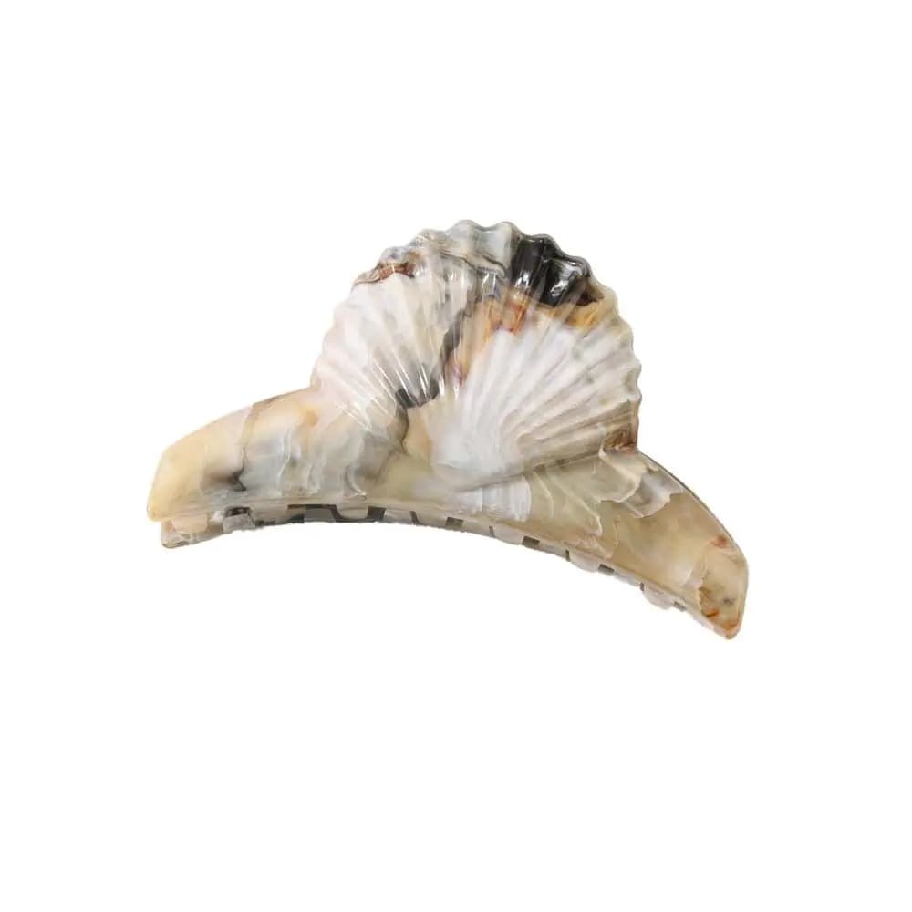Fermaglio per capelli in acetato a forma di conchiglia, fermagli per capelli in acido acetico, accessori per capelli da spiaggia, forcine in acido acetico, stile coreano