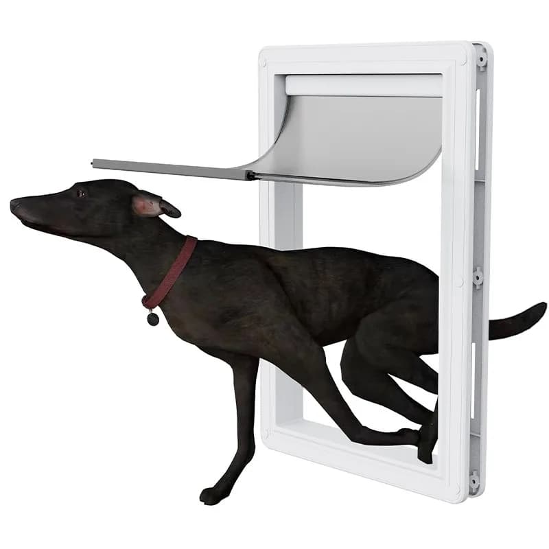 New pet curtain door free in and out TPU dog door hole dog fence pet door curtain