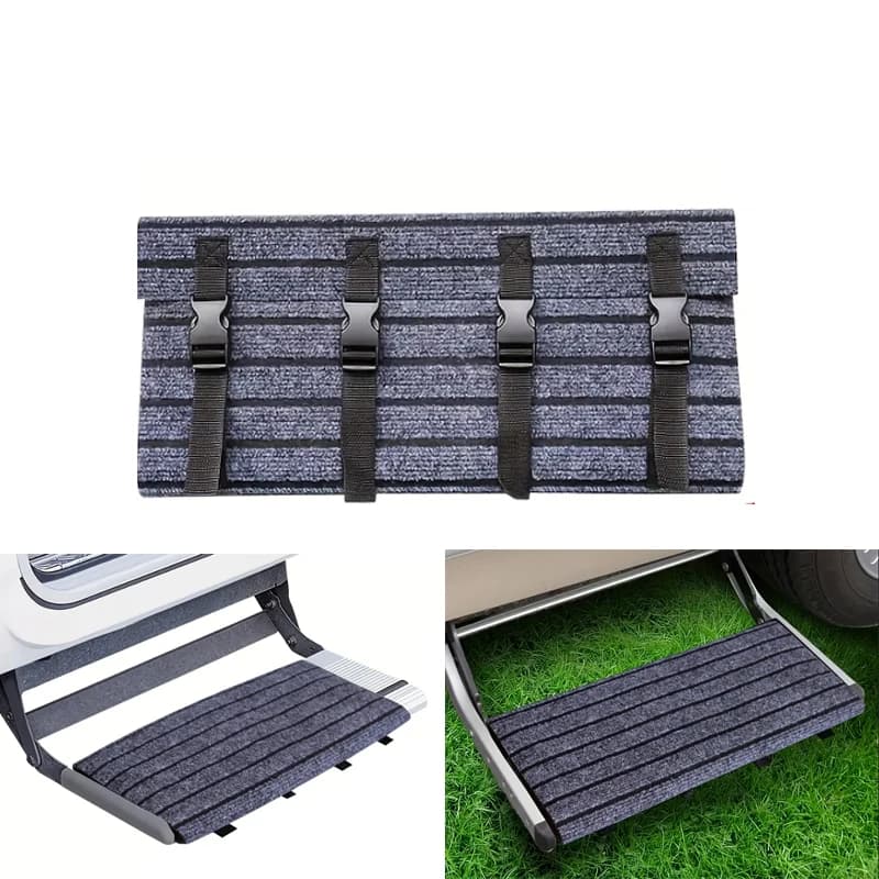 Outdoor trailer rack, stairs carpet, camper, durable, anti-slip, spare, for camper, for travel camping