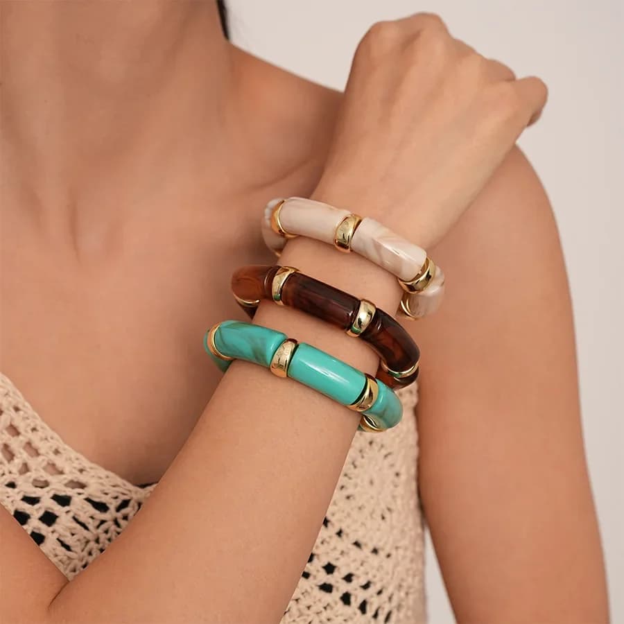Women's Bracelet Festival Bracelets with handmade beads