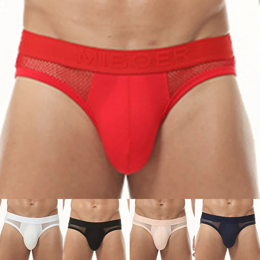 Ideale per lo sport Mutande di seta ghiacciata Biancheria intima trasparente 90 Slip in tessuto poliammide dalla consistenza morbida da indossare ogni giorno