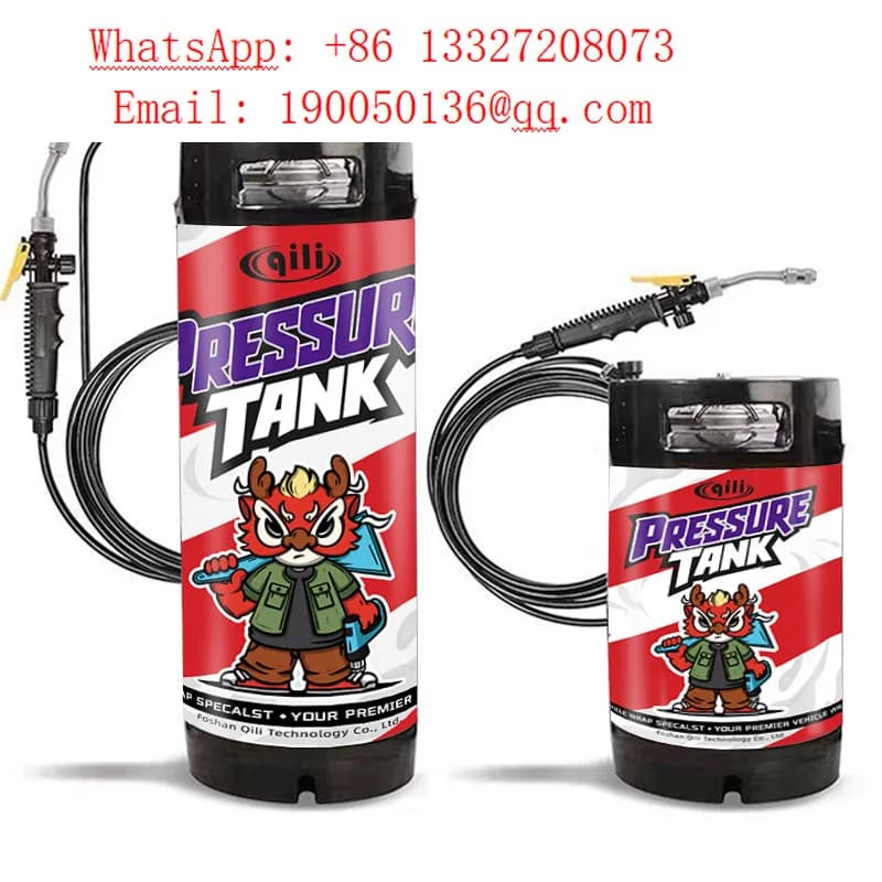 Manufacturer's car film invisible car clothing construction high-pressure transparent film high-pressure tank spray kettle