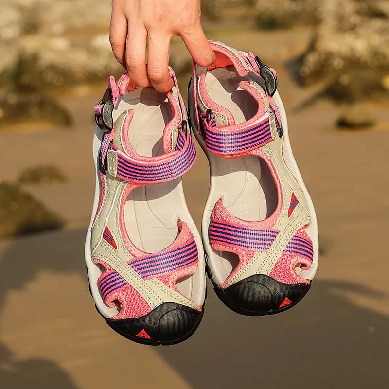 HUMTTO Outdoor scarpe da donna a monte scarpe estive traspiranti Aqua uomo sandali in gomma Air Mesh trampoliare Sneaker da spiaggia ad asciugatura rapida