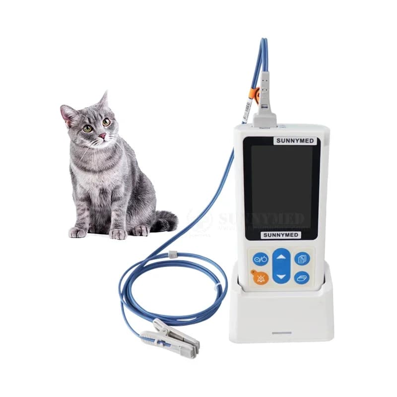 Portable Veterinary Pulsoxmeter SY-W001N-2 Veterinary Equipment for Hospital Use for Pet Care