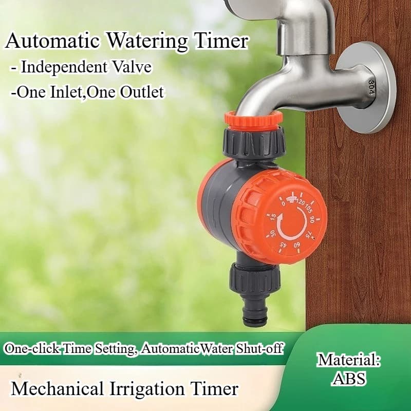 Automatic Watering Timer Knob Type Irrigation Machine Controller Watering Hose Irrigation Timer Adjustable Time Gardening Tools