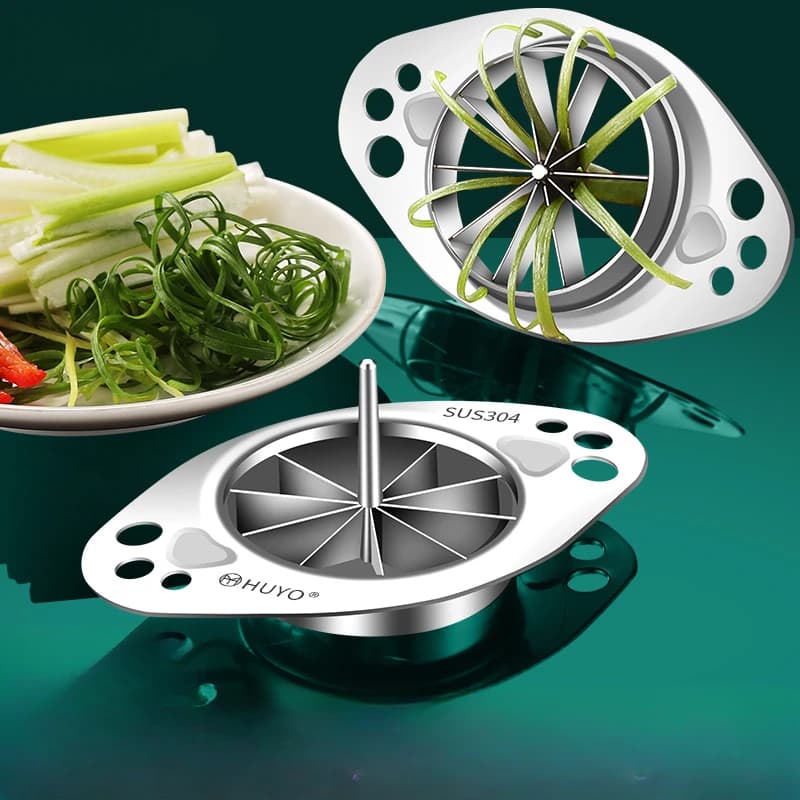 304 stainless steel caller kitchen for domestic use creative knife for chilli flowers small portable slicer for vegetables