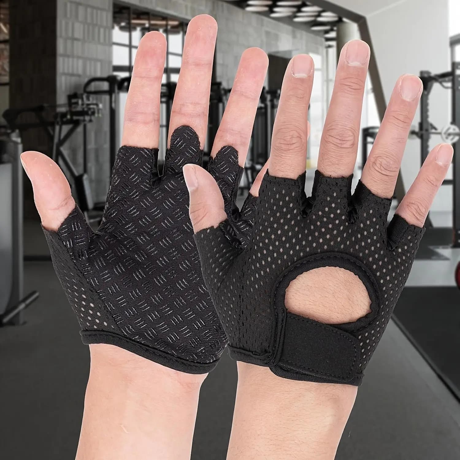 Sports Gloves Breathable Non-slip for Cycling, Fishing, Gym, Fitness, Weight Lifting, Yoga, Training for Men and Women