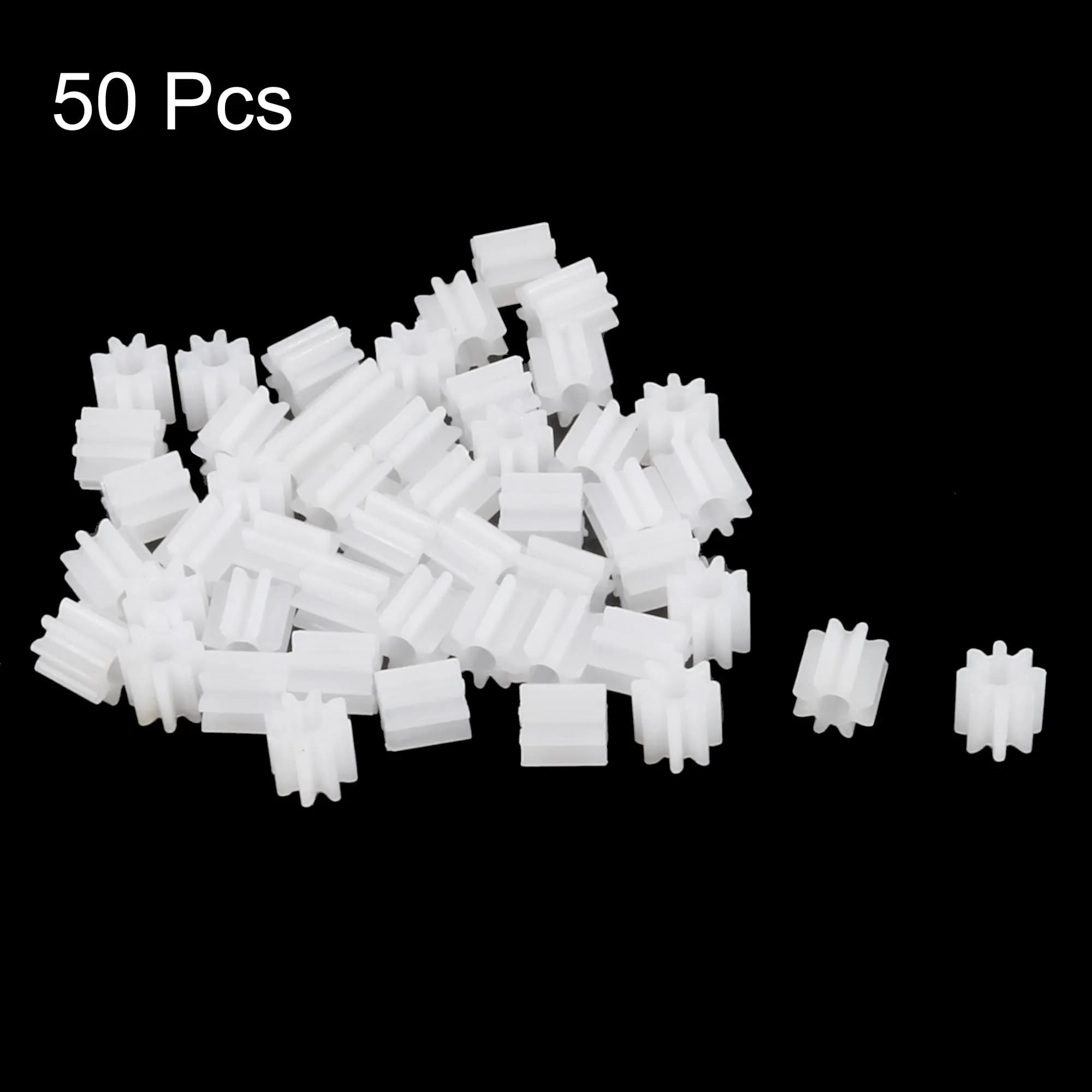 50 Pz 082A/142A Ingranaggio In Plastica 8/14 Denti 0.5 Stampo Riduttore Ingranaggi A Vite Senza Fine Ingranaggi Parti Del Motore Accessori Giocattolo per RC Auto Robot