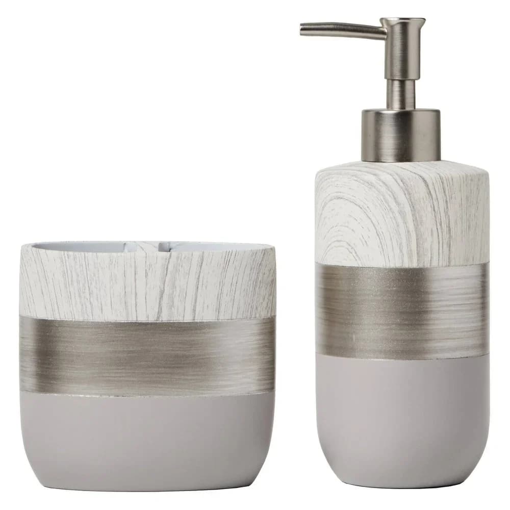 Liselotte Portaspazzolino in resina Design contemporaneo Accessorio da bagno Spazzolini manuali ed elettrici Facile da pulire Pulisci