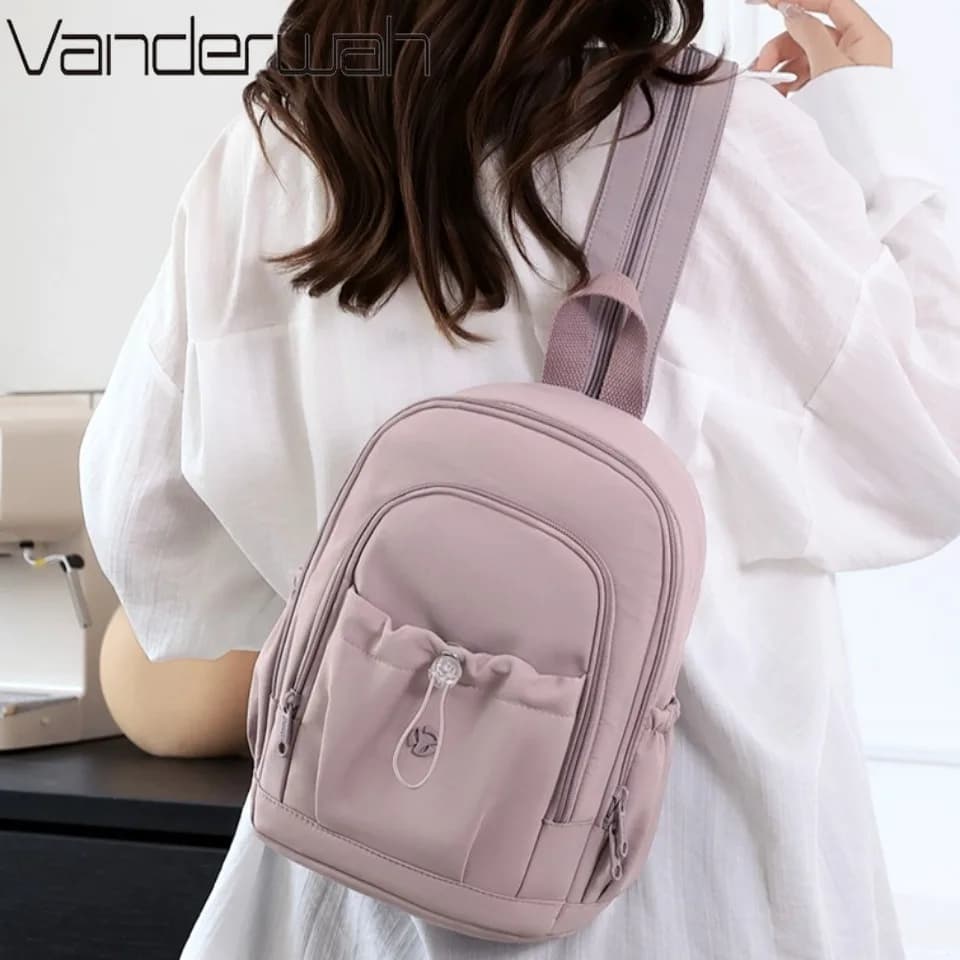 Borsa a tracolla a tracolla da donna per ragazze adolescenti Zaino multifunzione Zaini scolastici da viaggio da donna Zaino in nylon Sac