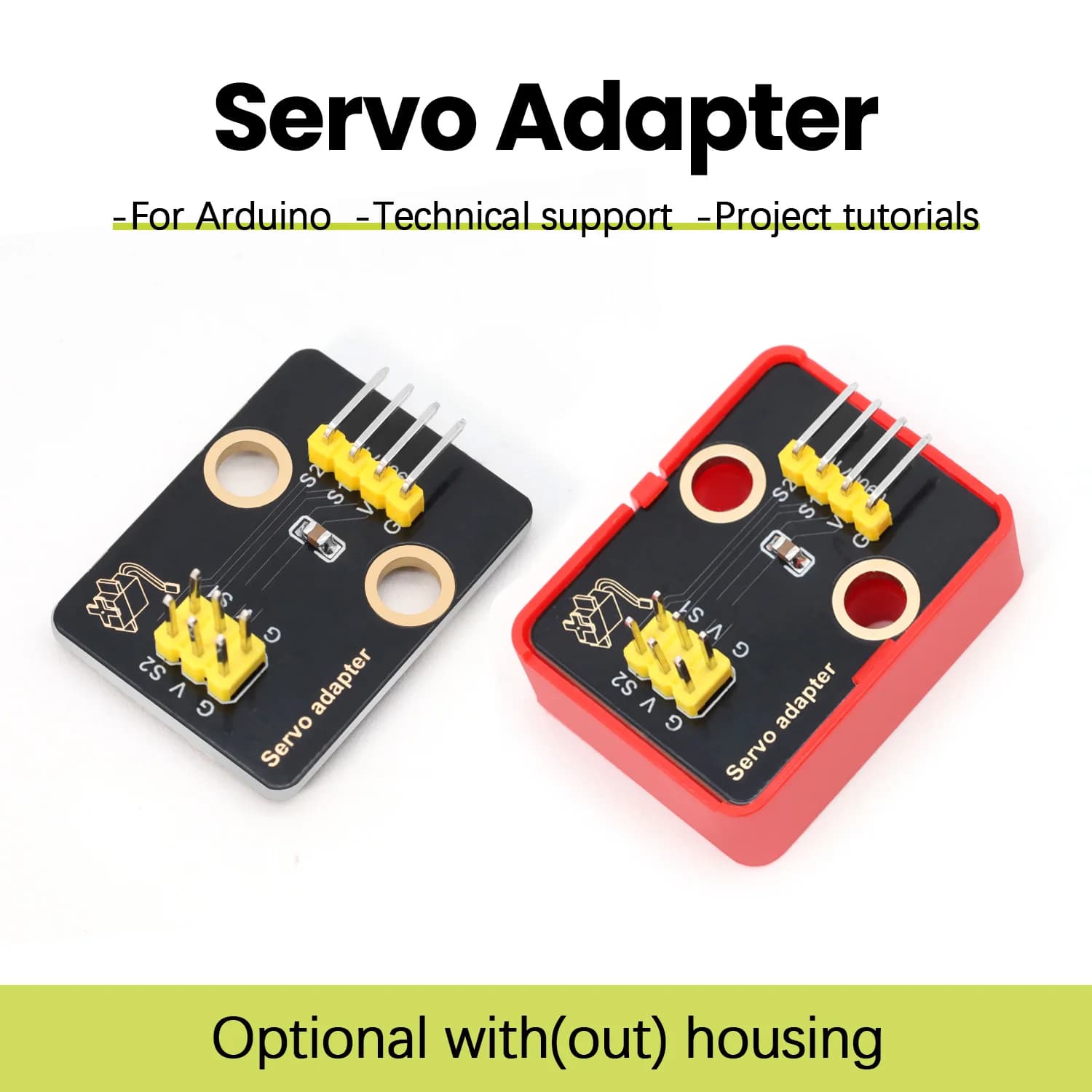 Keyestudio servo adapter sensor for Arduino compatible with the Lego electronic locks DIY programming sensor
