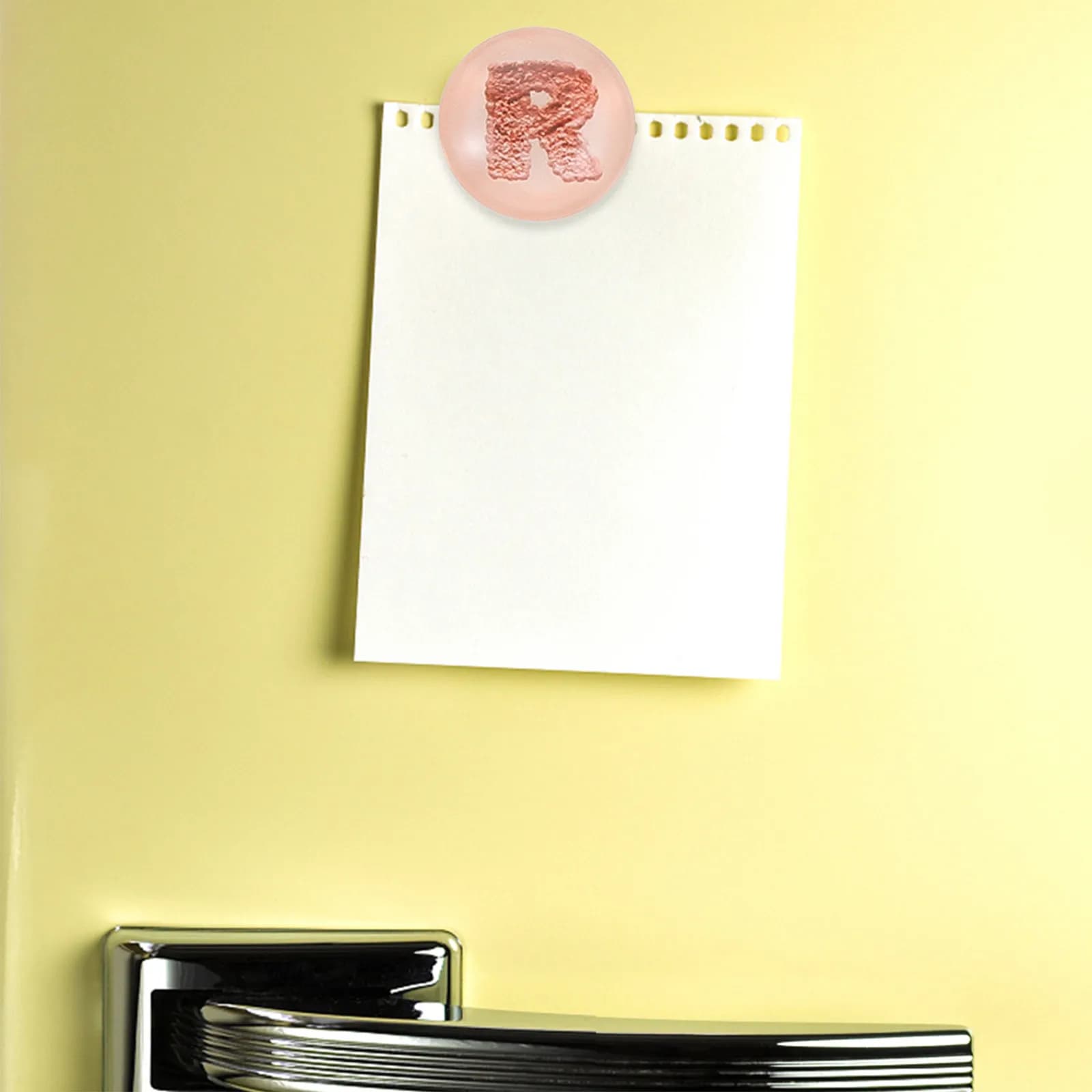 Magneti con lettere da 26 pezzi, design con alfabeto per frigorifero, lavagna, piastrelle magnetiche decorative, portatili, multiuso, superficie liscia in vetro