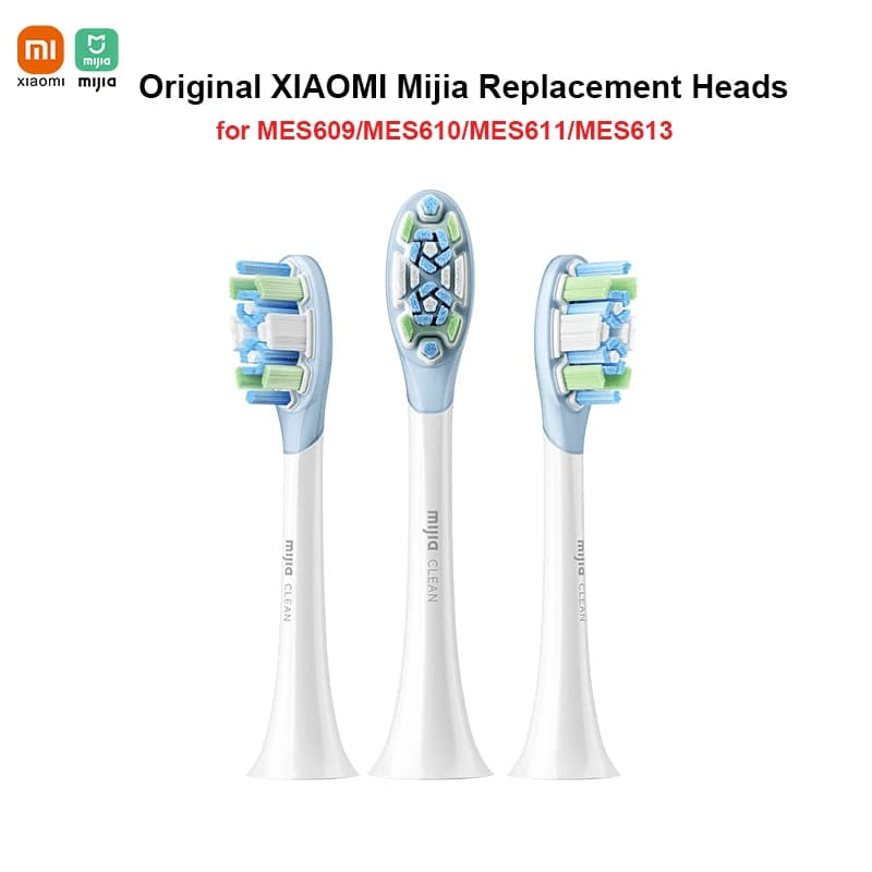 Testine di ricambio originali per spazzolino sonico XIAOMI Mijia MES609/610/611/613 Testina antiurto per gengive sensibili