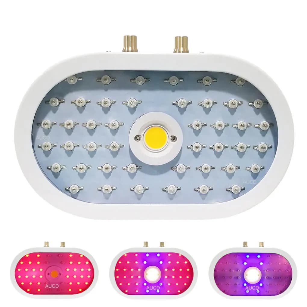 110W LED Growing Lamps Dimmable Plants Flowers Grow Lights Full Spectrum For Indoor Greenhouse Veg Bloom Flower Growth Lighting