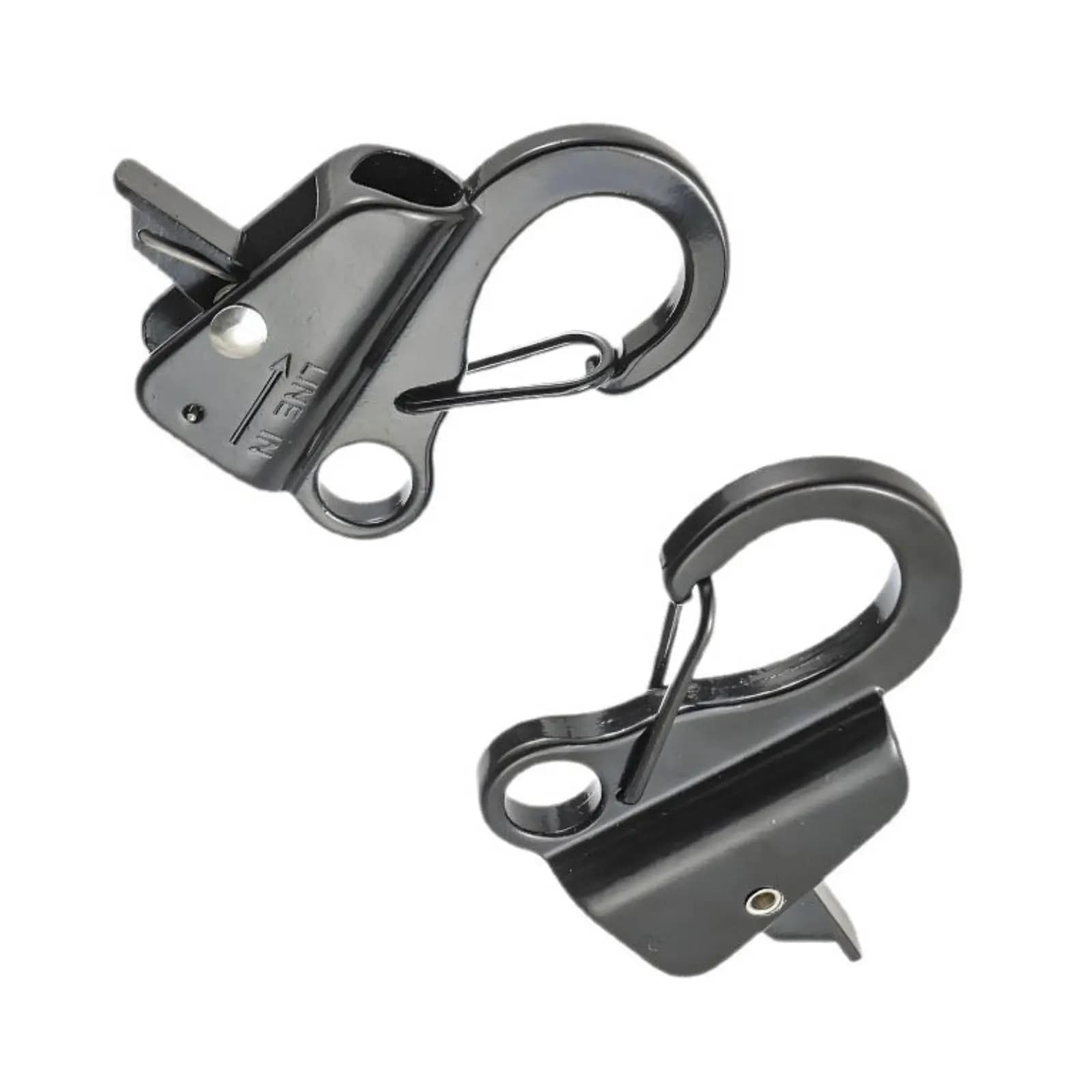 Gancio a fune regolabile resistente alla corrosione, gancio a tensione scorrevole, accessori nautici per la nautica