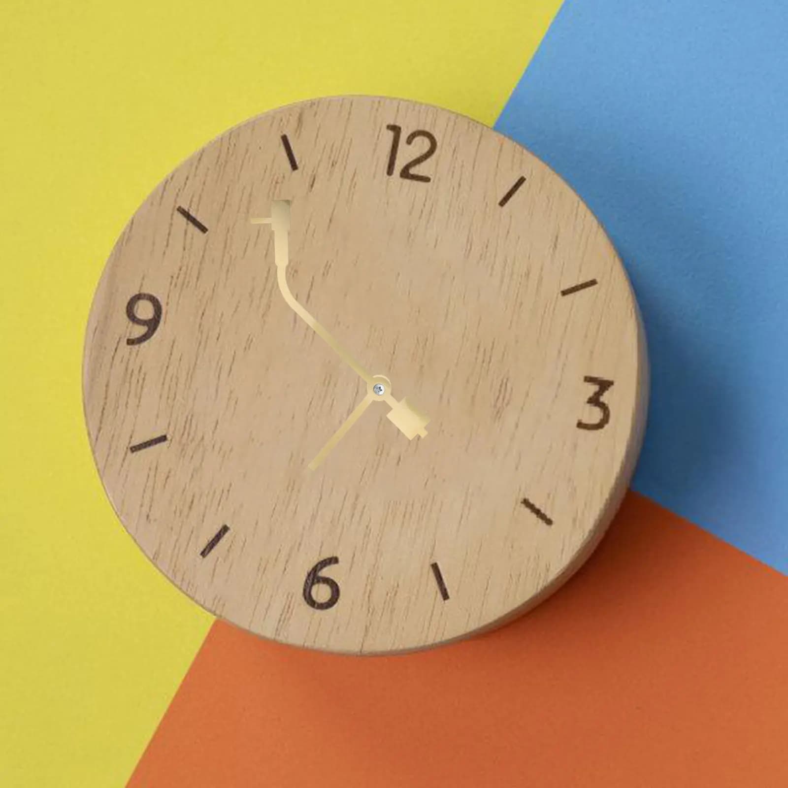 10 Set di Lancette per Orologio in Vinile, Kit di Ricambio Fai-da-Te per Riparazione Orologi da Parete, Decorazione Moderna per Camera da Letto e Soggiorno