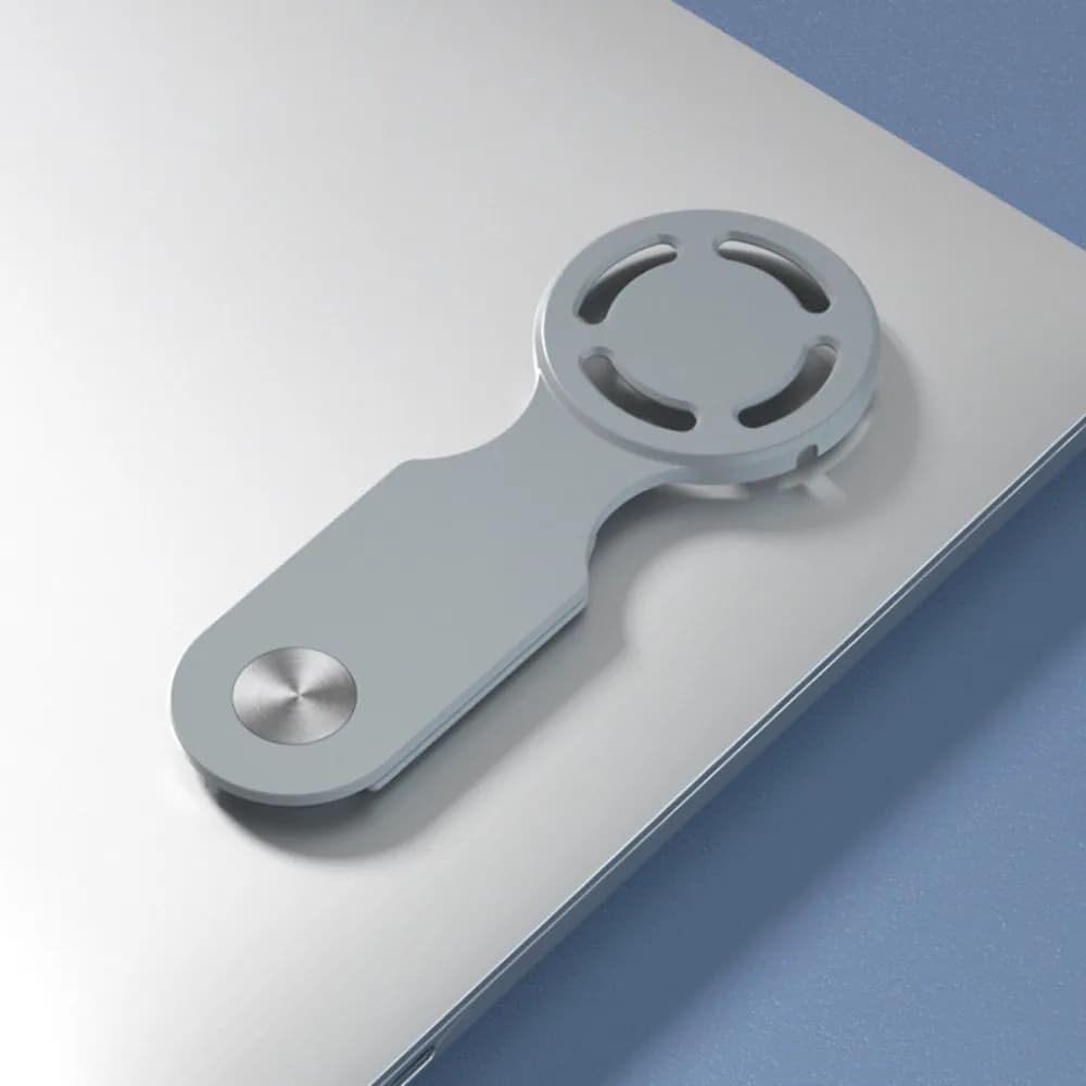 Adjustable Angle Laptop Phone Holder Reusable Foldable Magnetic Side Mount Stand Slf-Adhesive Monitor Phone Bracket For Magsafe