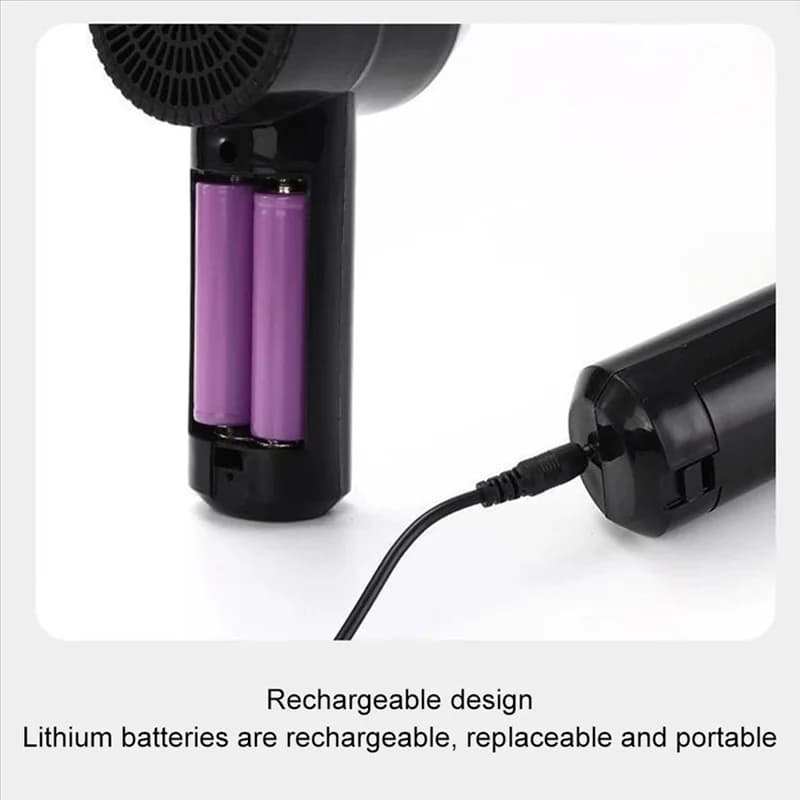 B64B-Wireless Hair Dryer for Drying Painting Colorful Fan Accessories for Fast Drying Blowers