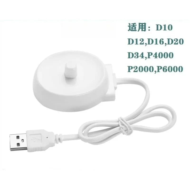 New Replacement Charger for Electric Brush 2026, 1 Piece, for Greater Safety, Compatible with Most Oral B Brushes
