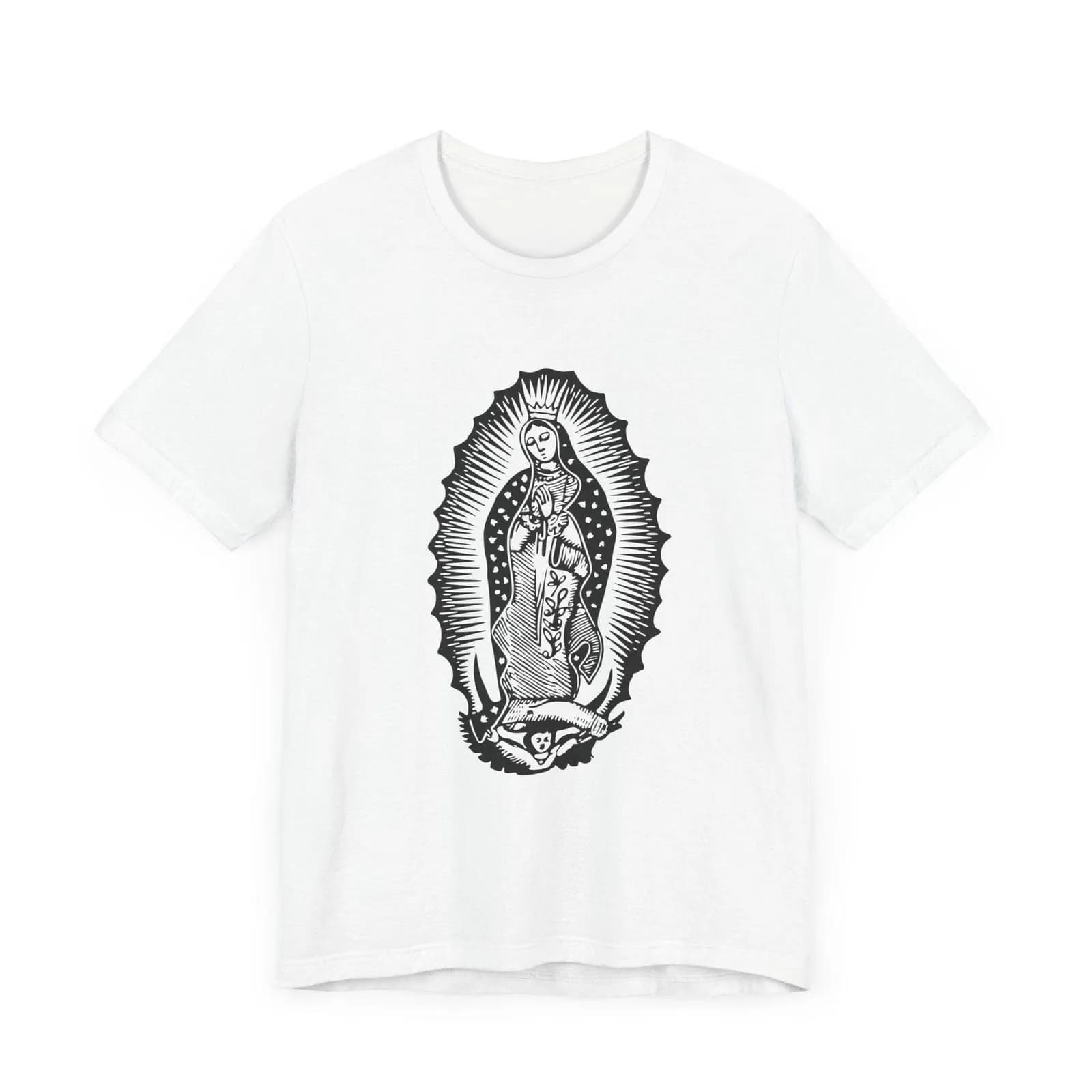 T-shirt a maniche corte in jersey unisex della serie POP Culture Classics Virgin Mary