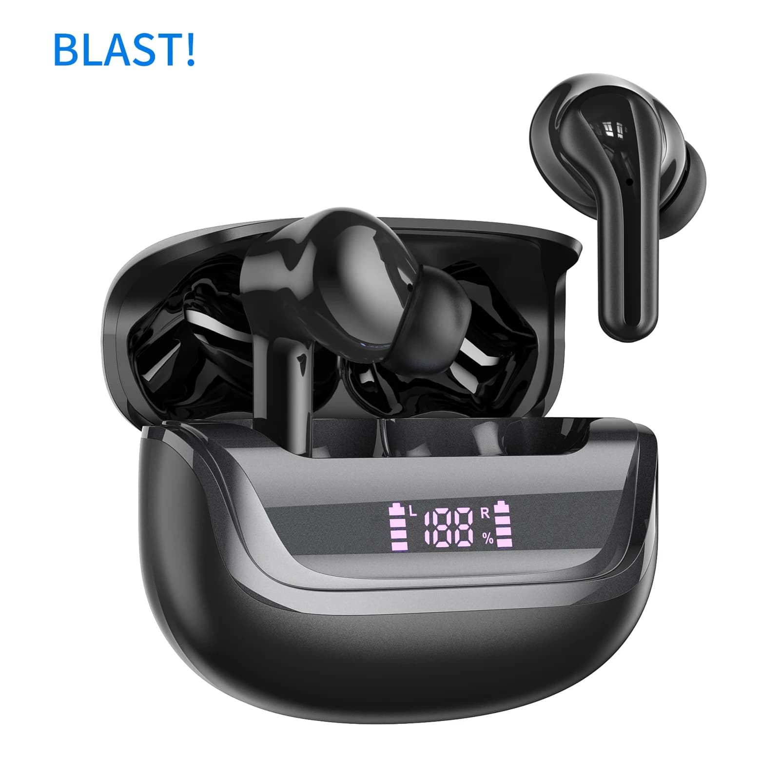 Original BLAST! I66 True Wireless ENC 8 hours True Wireless Stereo I66 Low Powerful TWS Wireless Headphones with Noise Reduction