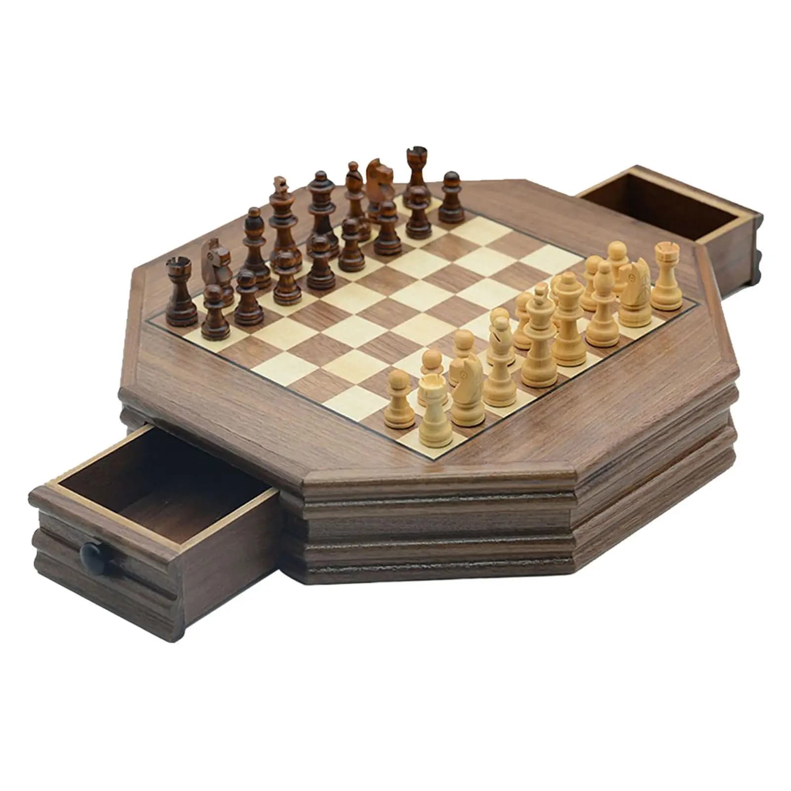 Set di scacchi magnetici Splendido da collezione per il tavolo da viaggio all'aperto