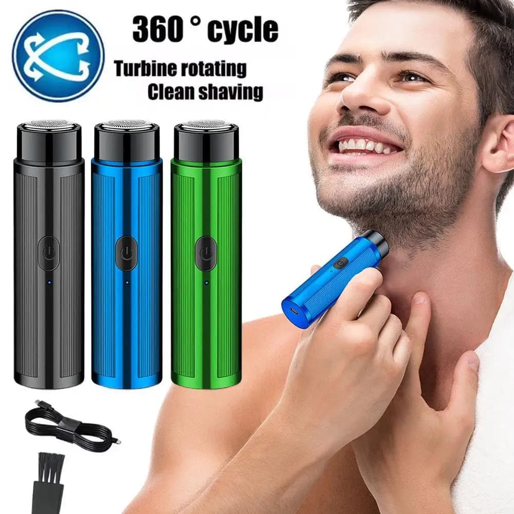 1PCS Rasoio Elettrico Per Gli Uomini Rasoio Elettrico Portatile Barba Coltello di Ricarica USB Rasoi da Uomo Viso Corpo Rasoio Macchina da Barba