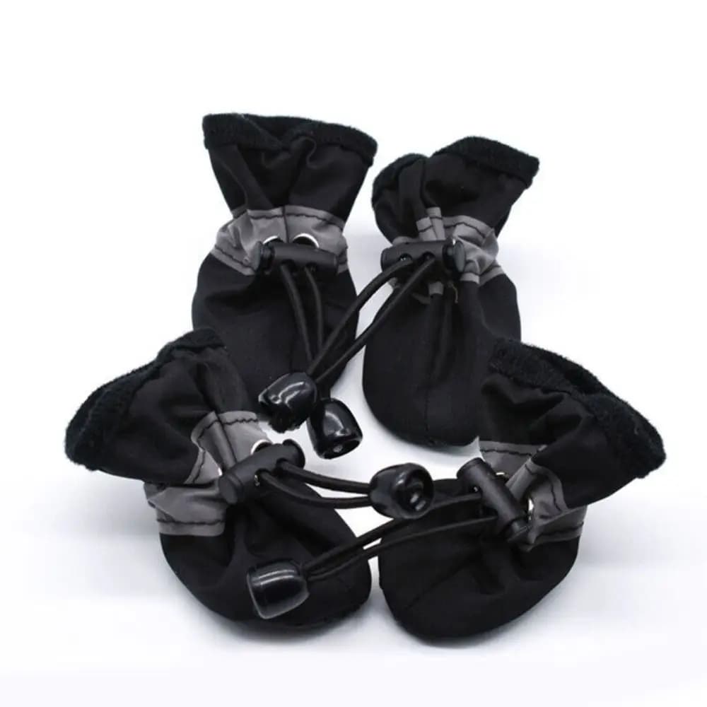4 pezzi nuove calzature stivali da neve da pioggia impermeabili scarpe da pioggia per animali domestici scarpe per cani
