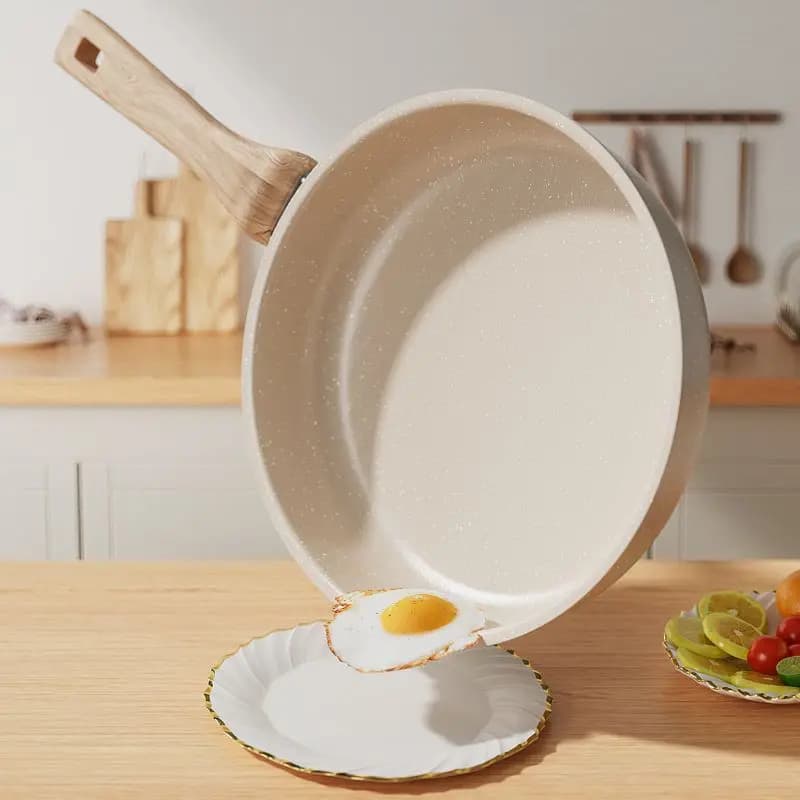 Anti-adhesive Pentola Non-stick Pentola Wok Padella Home Steak Pancake Induction Pots Fried Gas Stove Special