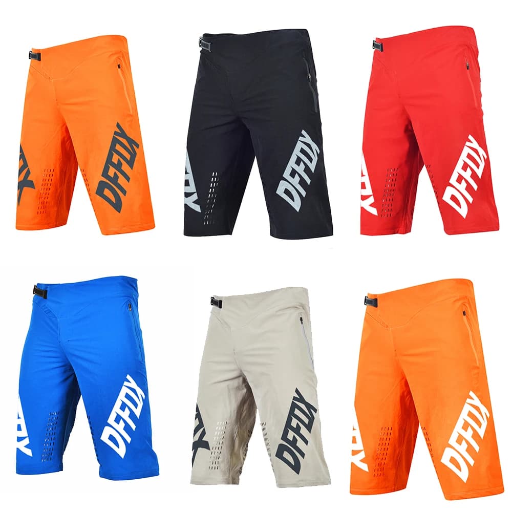 DFFOX Bike Shorts MTB Motocross Racing Mountain Bicycle Offroad Shorts for Adult Cycling