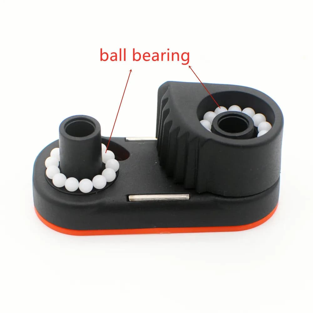 Marine Cam Cleat Nylon Ball Bearing Rope Holder For Boat Yacht Sailing Hardware Accessories Quick Release Fastener Gear