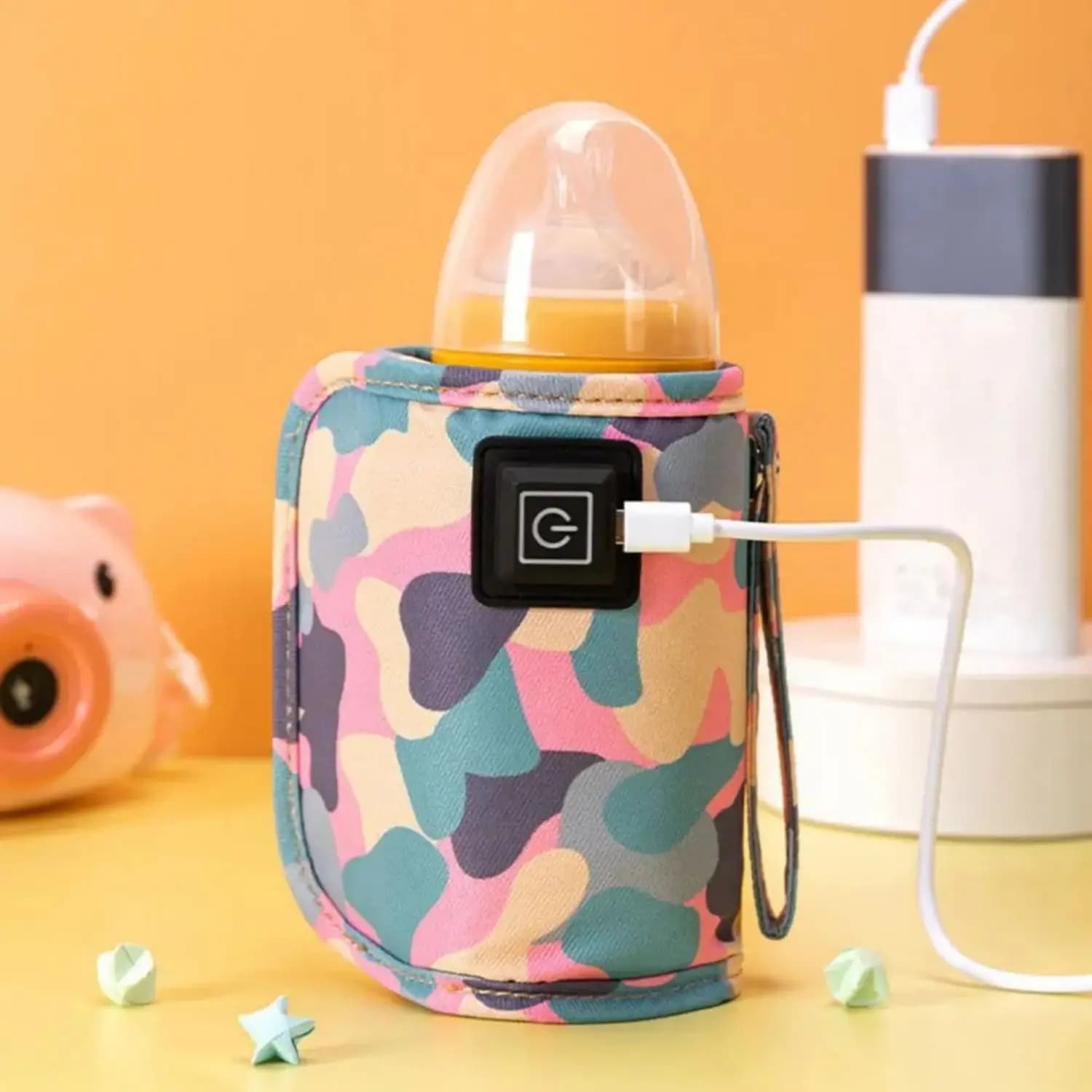 Scaldabagno USB per latte, passeggino da viaggio, borsa termica, scaldabiberon per allattamento, forniture sicure per bambini per l'inverno all'aperto