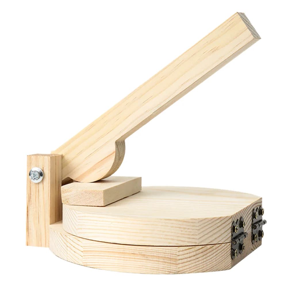 Pressa per gnocchi pressa per Pasta Tortilla strumento per pressare in legno stampo involucro Pasta pelle legno pasticceria manuale Empanada Roti