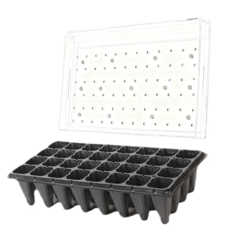 Set di Vassoi e Seminatrici per Giardino, Vivaio, Idroponica - Strumento di Piantumazione per Verdure, Erbe, Fiori