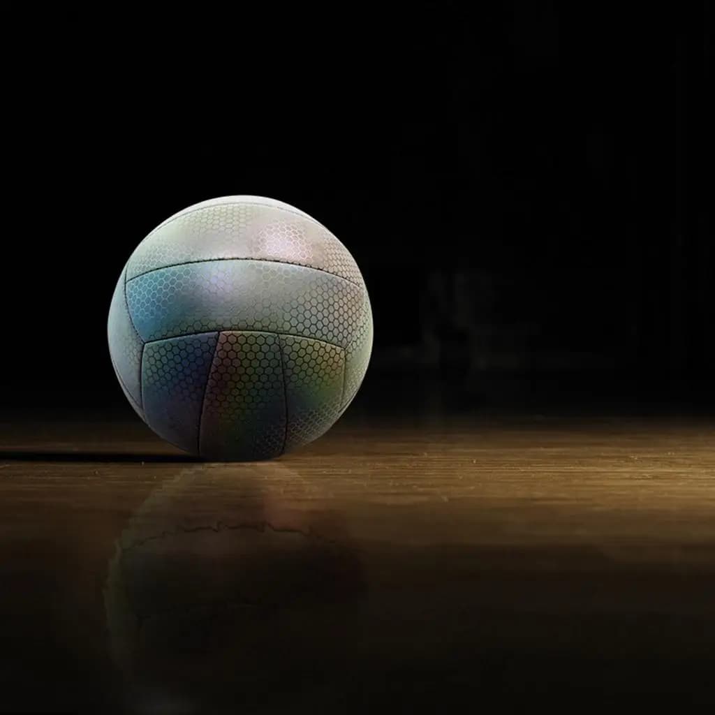 Pallone da Pallavolo Luminoso in Pelle PU per Palestra e Parco Giochi, per Ragazze e Ragazzi