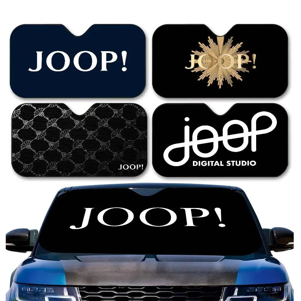 Parasole per Finestrini Auto J-Joop, Protezione Anti-UV per Parabrezza Anteriore e Posteriore, Accessori Visiera