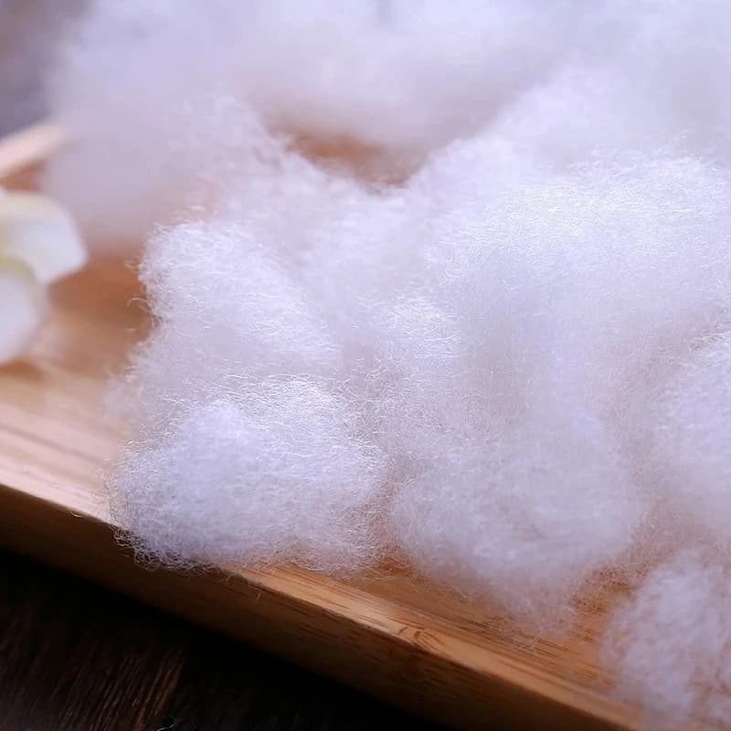 50g di cotone ripieno materiale di ripieno in poliestere fai da te per abbigliamento cuscino trapunta bambola artigianale giocattoli di peluche riempimento cotone PP