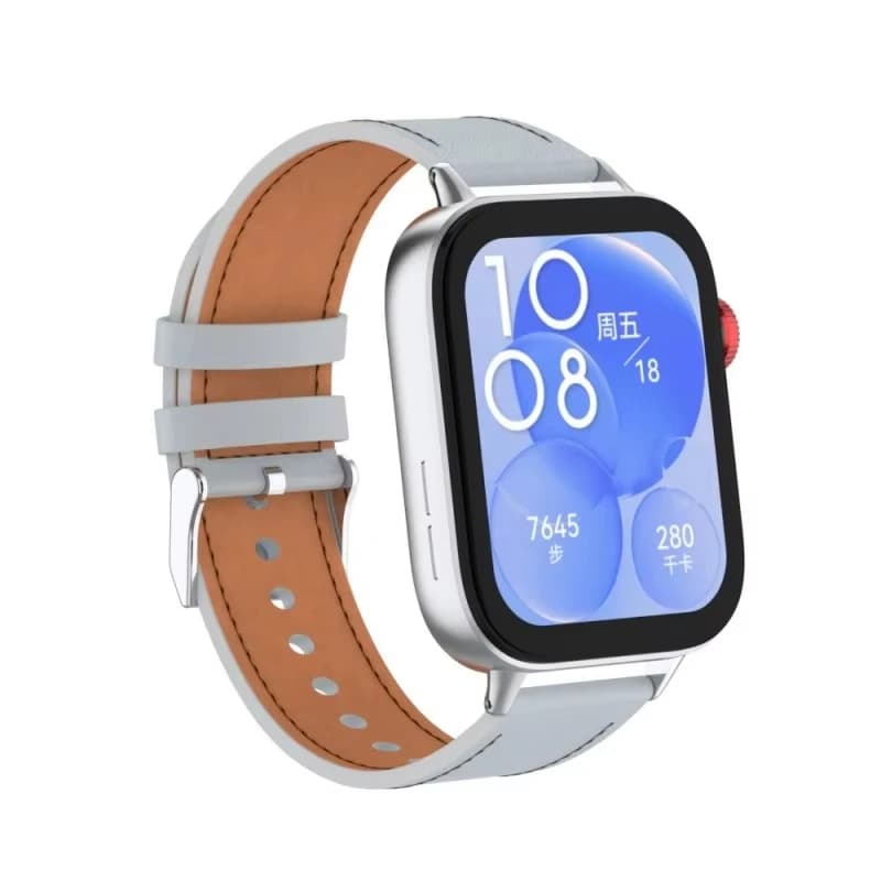 Leather strap for Huawei watch Fit 3 4 Accessories Adjustable nylon spare strap Huawei fit3 4 pro band