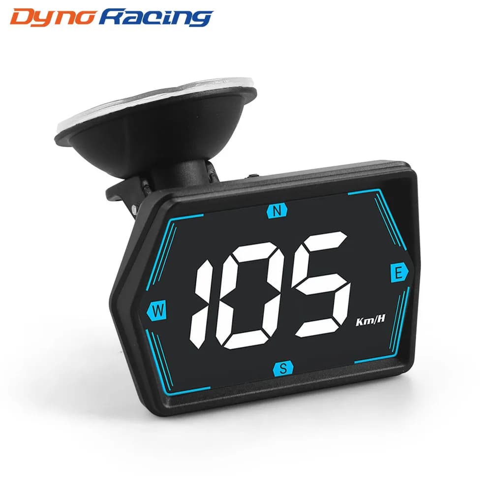 G20 Head Up Display HUD con connessione USB Tachimetro Bussola GPS Proiettore per auto Allarme di velocità eccessiva Mph Kmh Display HD