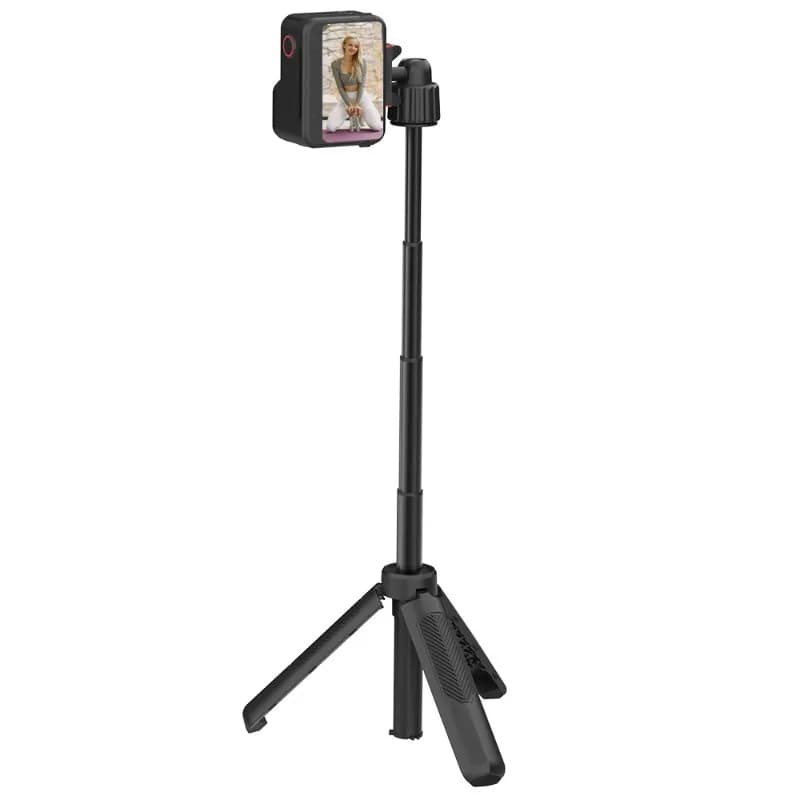 A86P-Tripode with Adjustable Extension Rod, Selfie Stick Portable Camera Folder X5/Pocket 3/Action 5 Pro, Accessories
