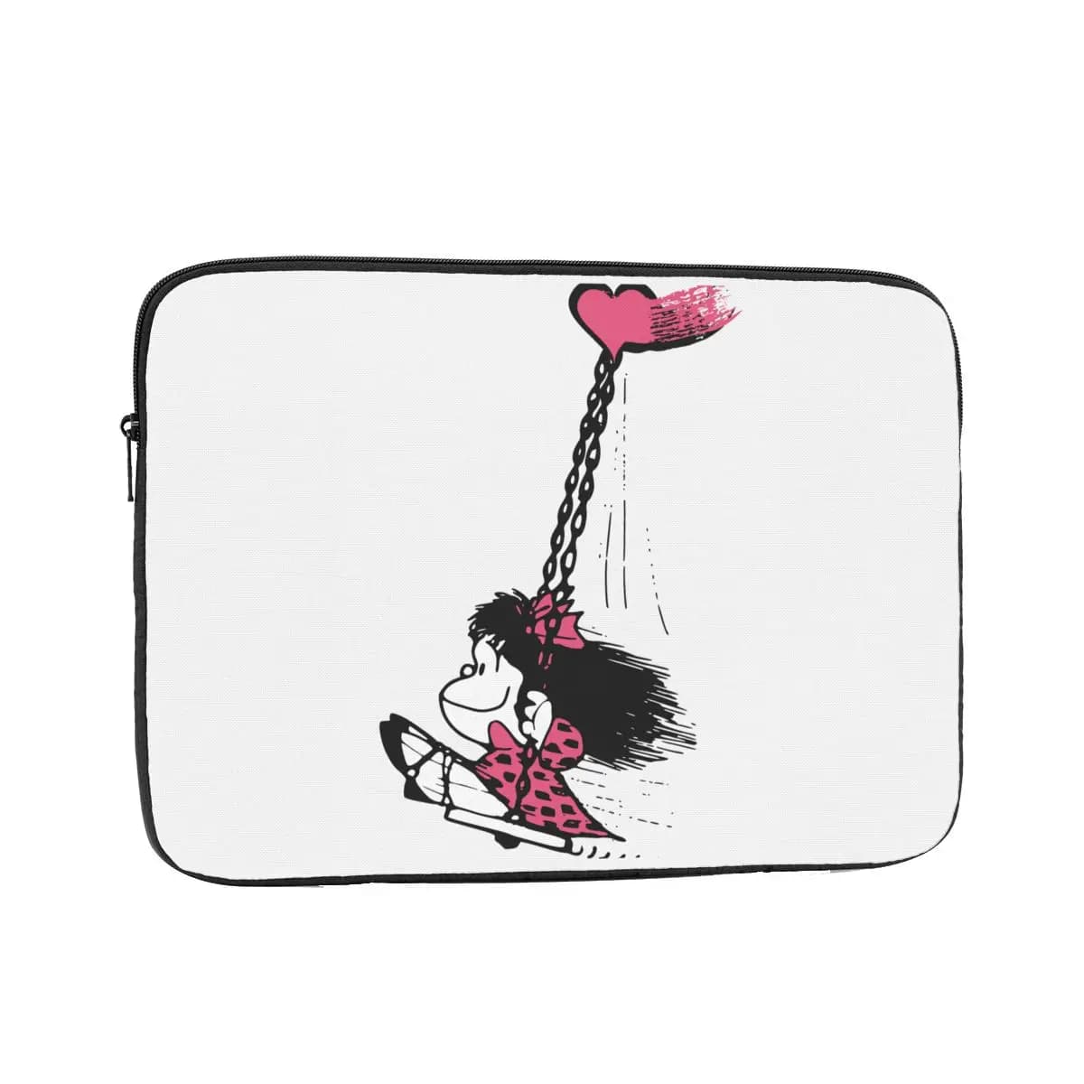 Custodia protettiva per notebook per laptop Borsa per tablet Mafalda Custodia Love You 12" 13" 15" 17" Custodia antiurto