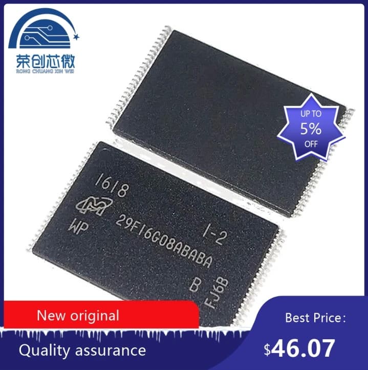 100% nuovo originale MT29F16G08ABACAWP:C MT29F16G08ABACAWP: C MT29F16G08ABACAWP MT29F16G08ABACA TSOP48 Flash IC