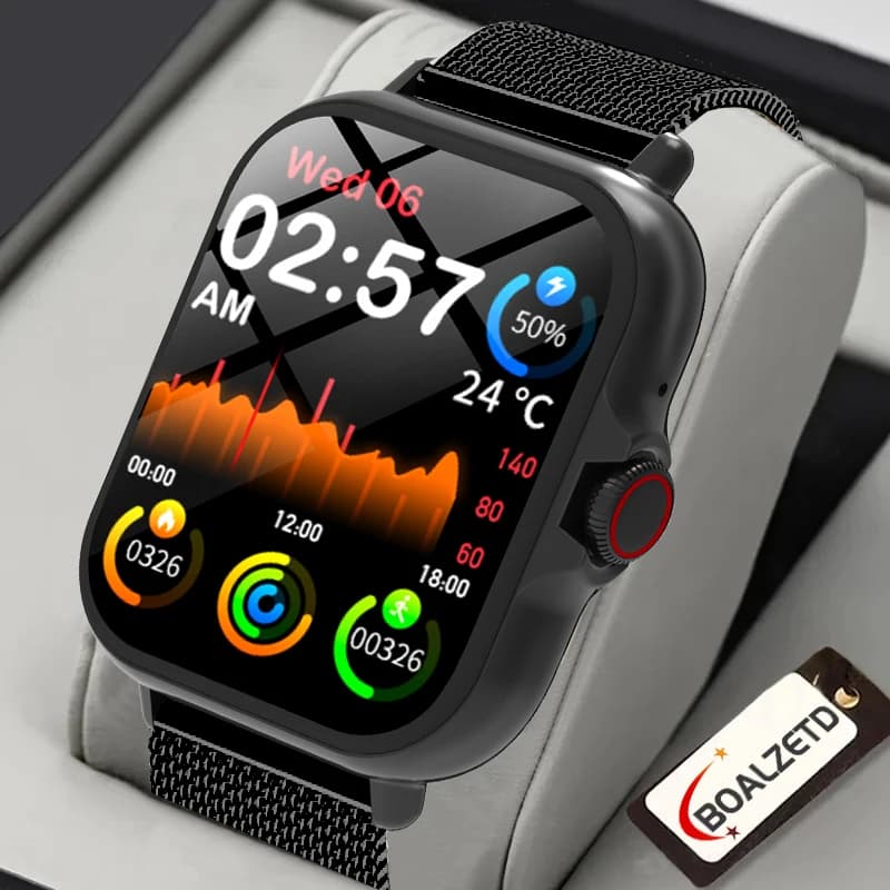 Orologio intelligente, chiamate/quadranti wireless, modalità multi-sport, promemoria chiamate e rifiuto, promemoria SMS, per iPhone/Andriod