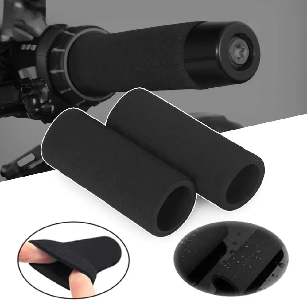 Copri manubrio moto universale da 22 mm Manopole in schiuma Guanti in spugna Copri leva Anti vibrazione Antiscivolo Motocross Moto Grip