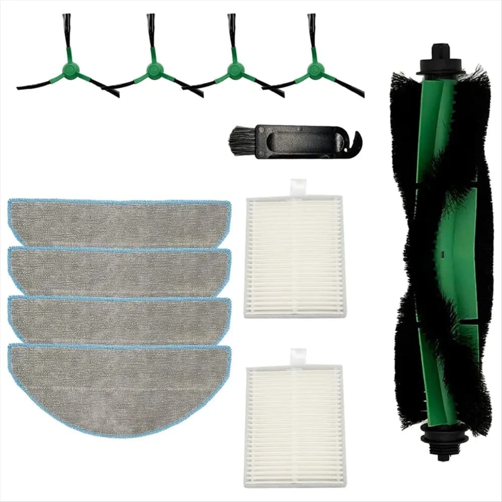 A47T For IRobot Roomba Combo Essential Y0112 Robot Vacuum Cleaner Main Side Brush Hepa Filter Mop Cloth Spare Parts
